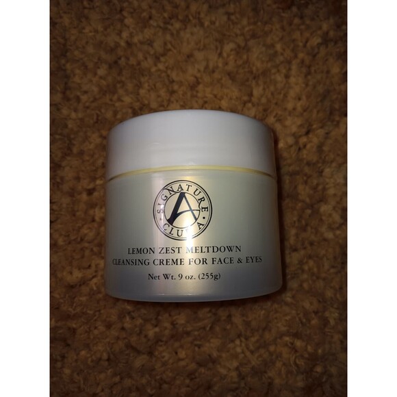 Signature Club A Lemon Zest MeltdownCleansing Cream Face9oz NEW SEALED!